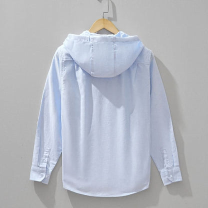 CASA LINEN HOODIE